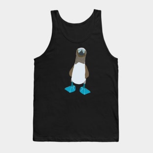 Blue Boobie Tank Top